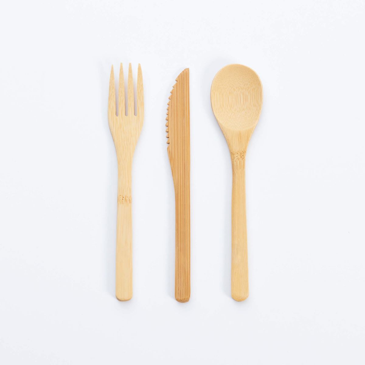 Bamboo utensils kit